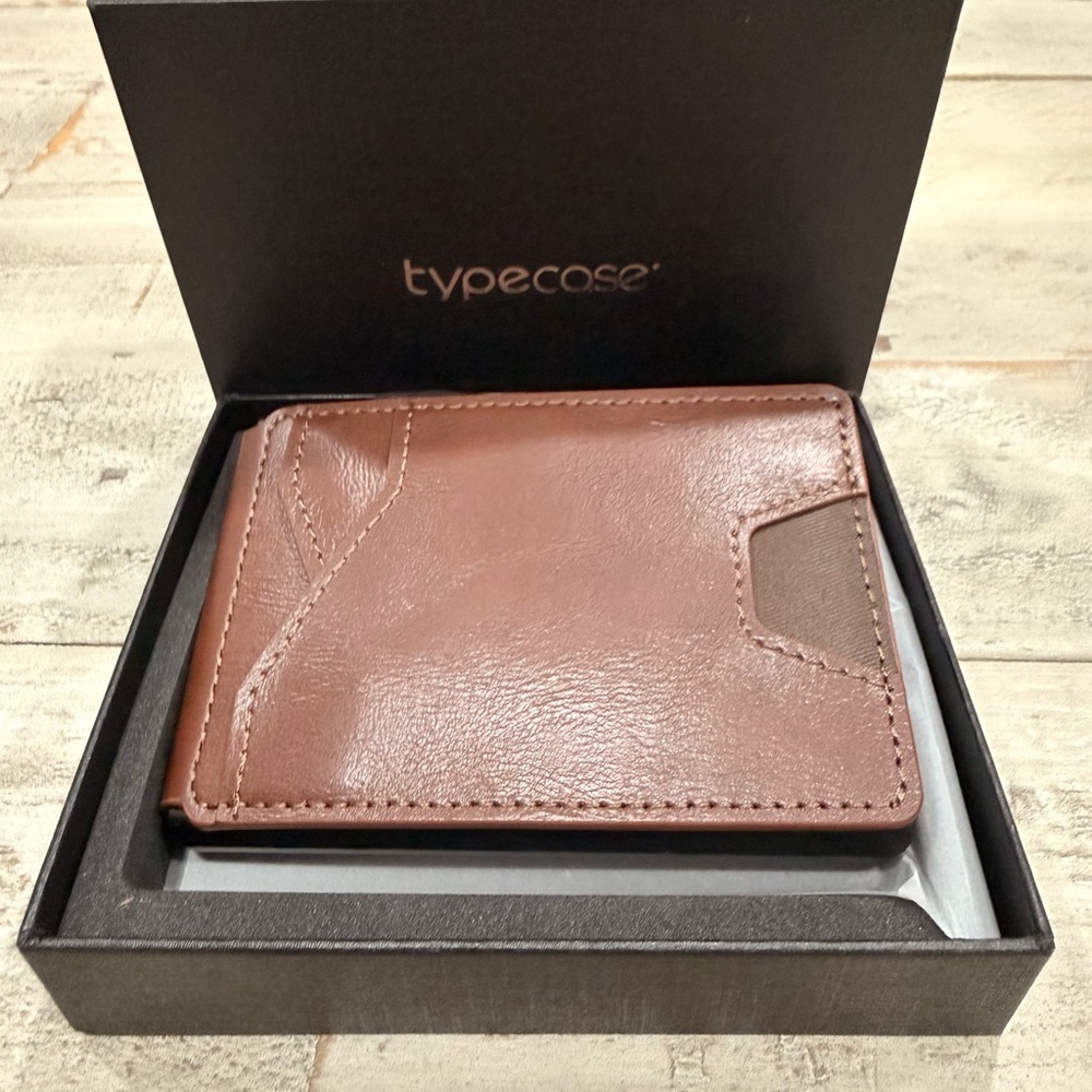 TYPECASE men’s credit card and money wallet